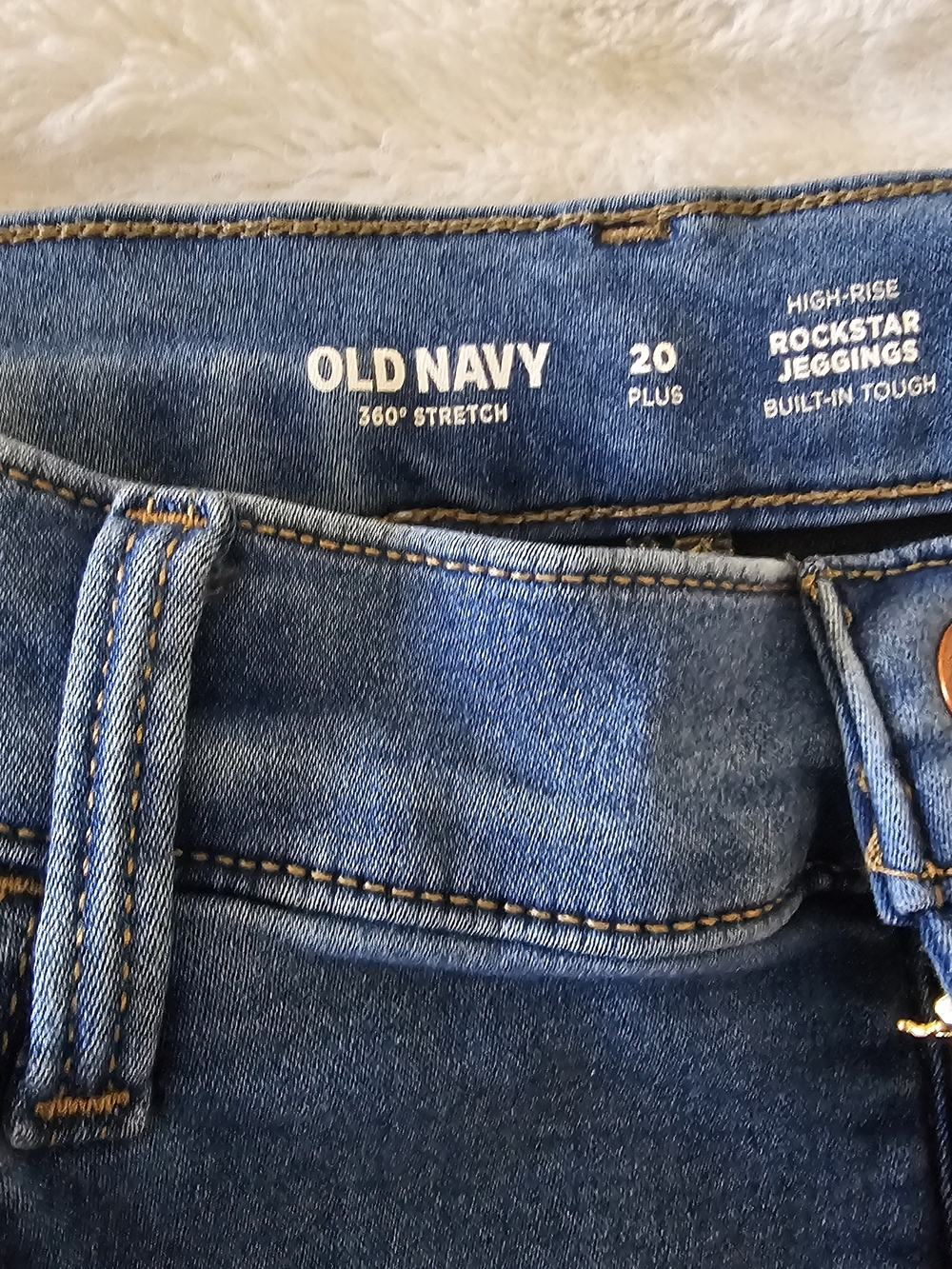 Old Navy High-Rise Rockstar Jeggings - Blue